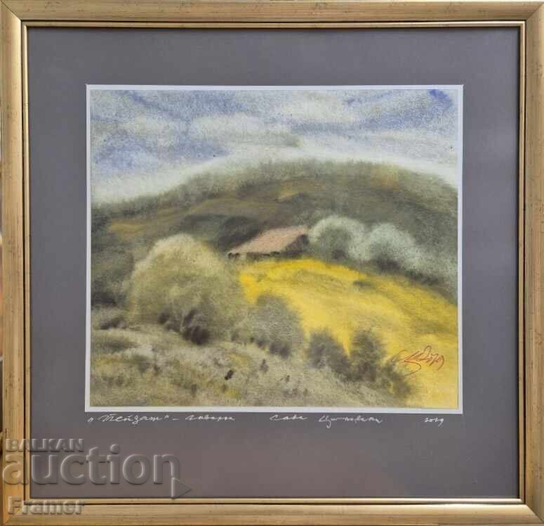 Ακουαρέλα από τον μεγάλο Βούλγαρο ζωγράφο Σάβα Τσονόφσκι 2B