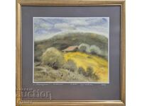 Watercolor by the great Bulgarian artist Sava Tsonovski 2B