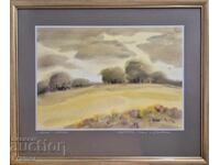 Watercolor by the great Bulgarian artist Sava Tsonovski 1G