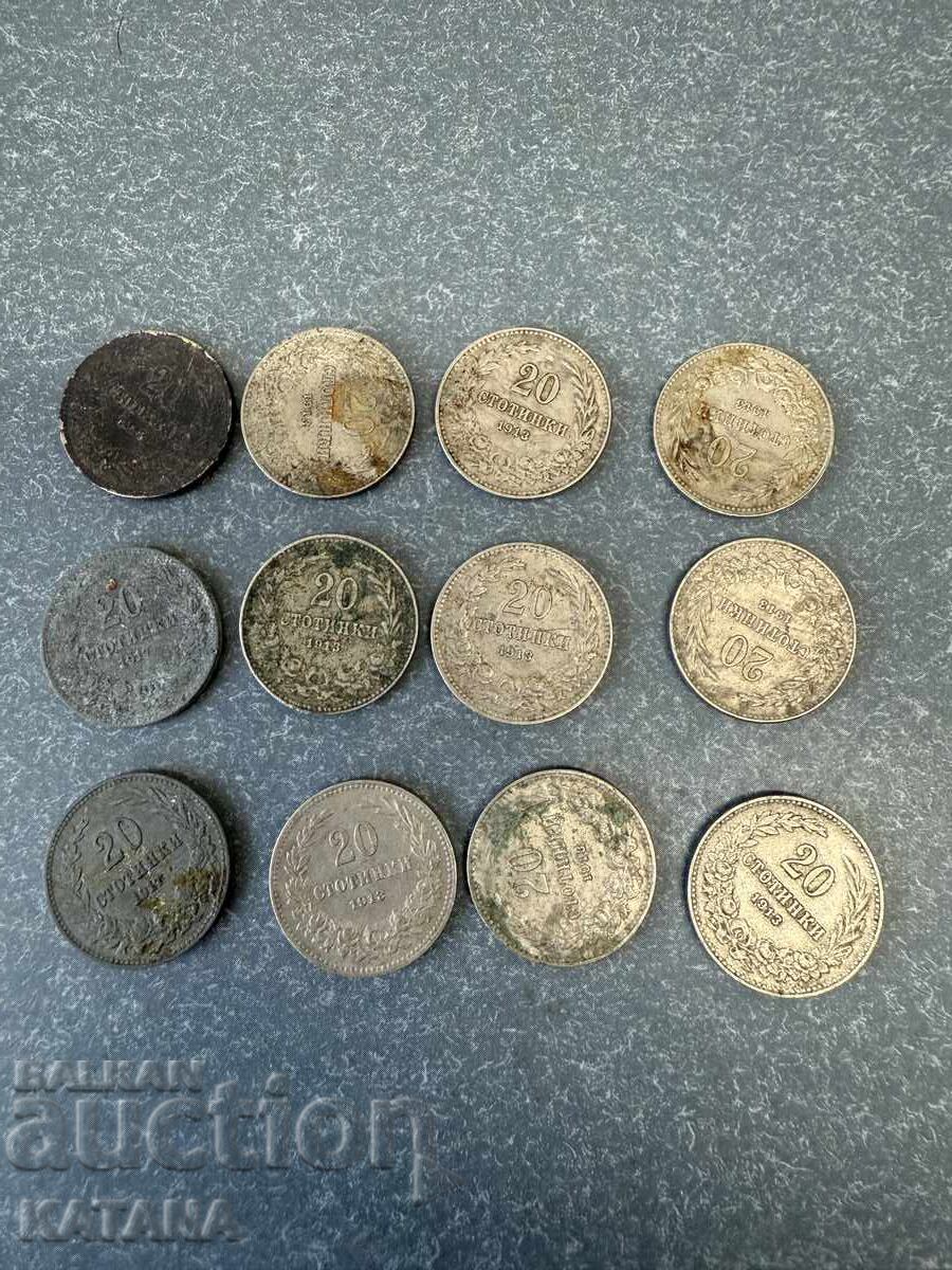 20 de cenți 1913