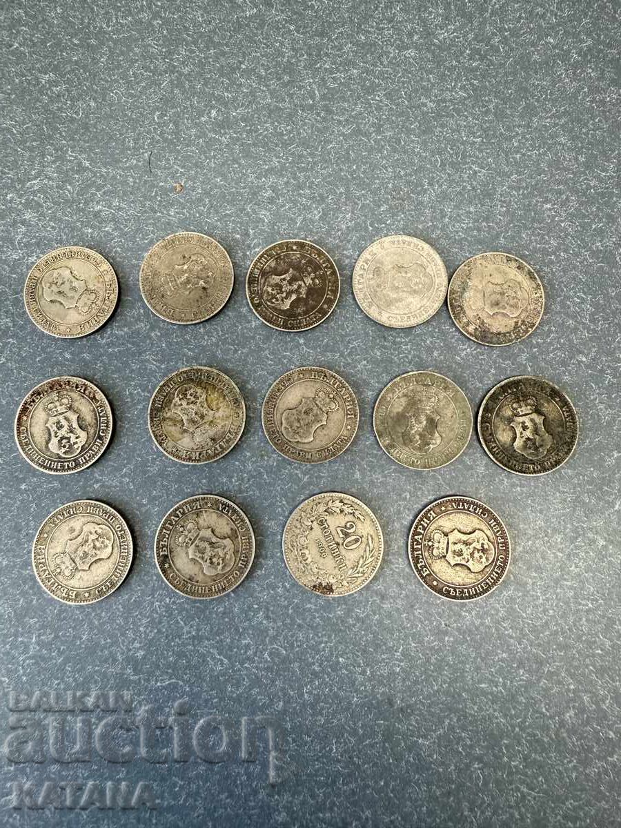 20 σεντς 1906 με τιμή 150.00 BGN | € 76.69 20 σεντς 1906 με τιμή 150.00 BGN | € 76.69