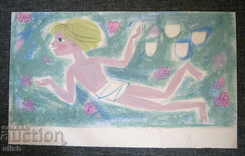 Illustration sketch watercolor Ivan Yovchev №1