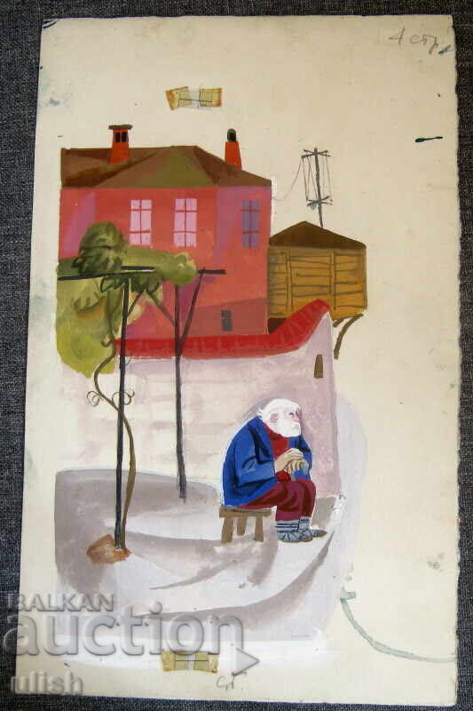 Εικονογράφηση παραμυθιού σκίτσο ακουαρέλα Ivan Ĭovchev №4