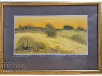 Watercolor by the great Bulgarian artist Sava Tsonovski 5B