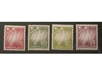Greenland 1963 Northern Lights MNH