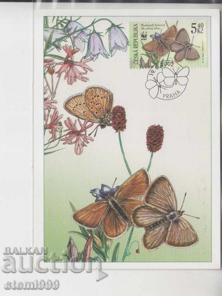 Ταχυδρομική κάρτα ΜΑΧ ΠΕΤΑΛΟΥΔΕΣ ΕΝΤΟΜΑ