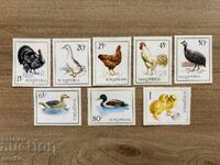 Albania - Păsări - Păsări de curte (1967) MNH