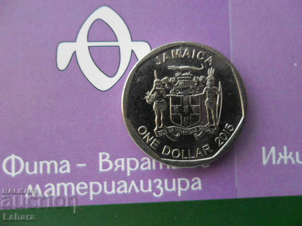 1 δολάριο 2015 g. Τζαμάικα 1 δολάριο 2015 g. Τζαμάικα