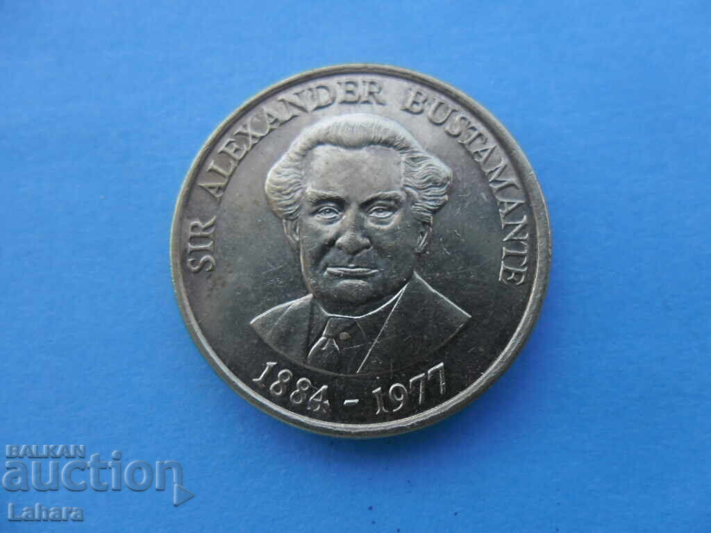 1 долар 1993 г.  Ямайка с цена 3.00 лв. | € 1.53