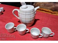 Комплект чашки и каничка за греена ракия