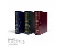 Album Leuchtturm NUMIS Classic cu 5 foi, albastru