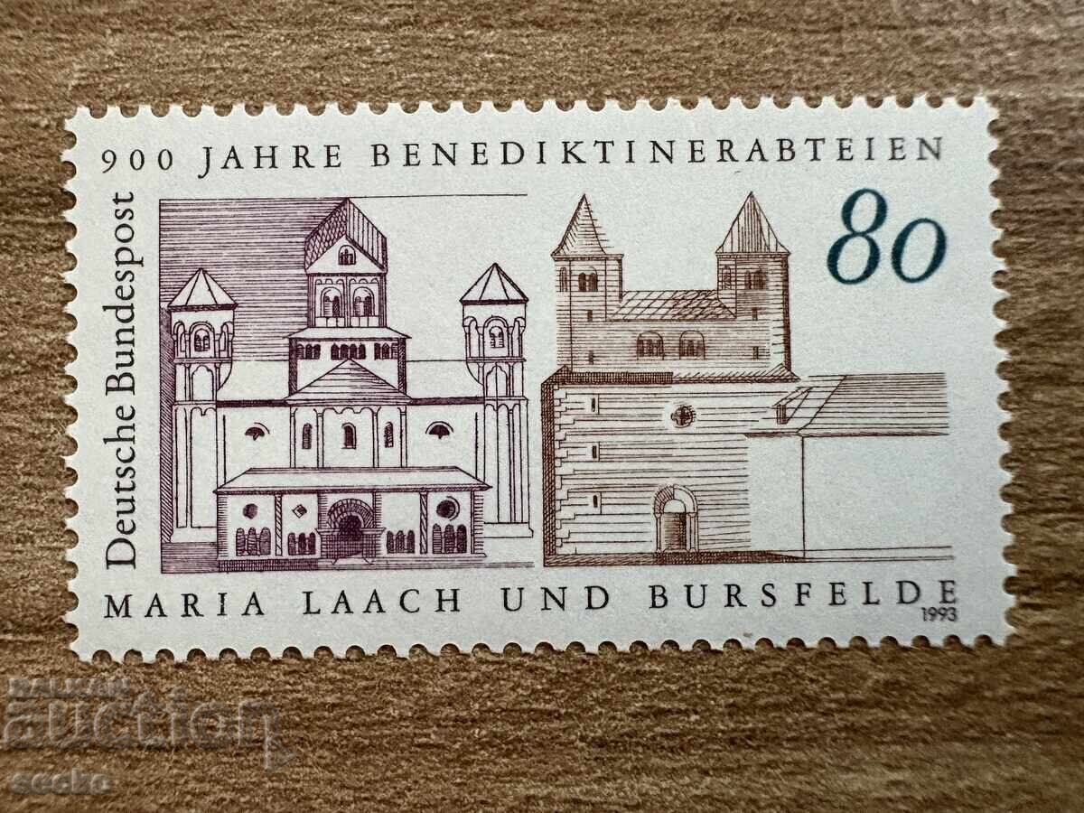 Germany - 900 years of Benedictine monasteries... (1993) MNH