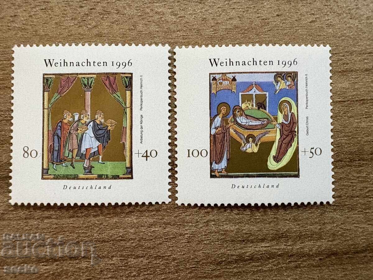 Germania - Mărci de Crăciun (1996) MNH Germania - Mărci de Crăciun (1996) MNH