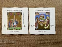 Germania - Mărci de Crăciun (1996) MNH