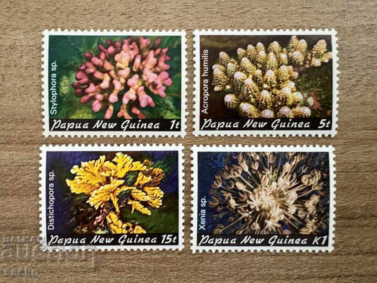 Папуа Нова Гвинея - Корали (1982) MNH