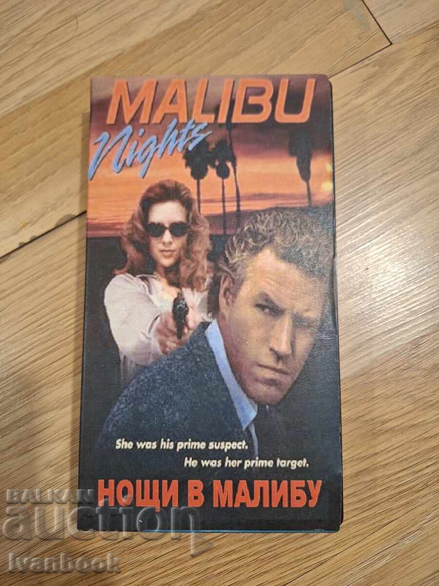 Caseta video VHS - Nopți în Malibu