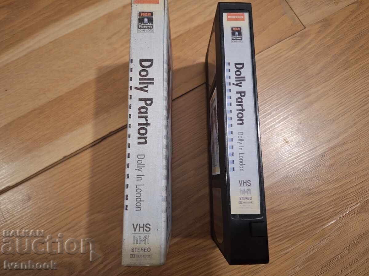 VHS Video Cassette - Dolly Parton with price 4.00 BGN | € 2.05