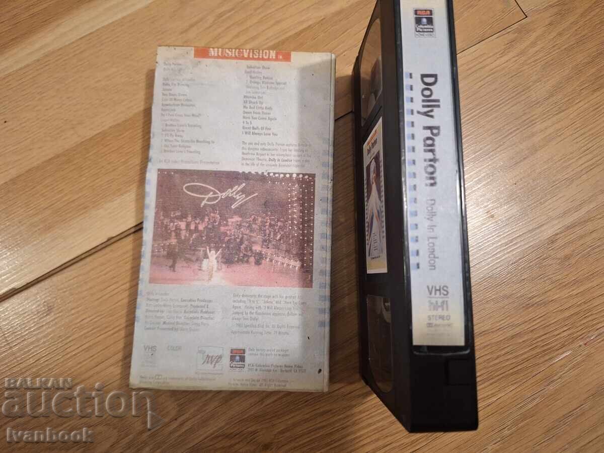 Auction  VHS Video Cassette - Dolly Parton