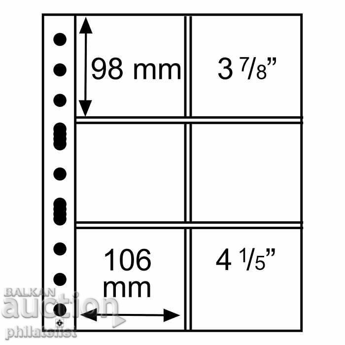Grande 3/2C за снимки за шест снимки на прозрачен лист A4