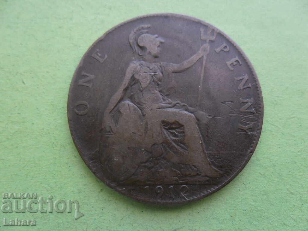1 Penny 1912 Great Britain 1 Penny 1912 Great Britain