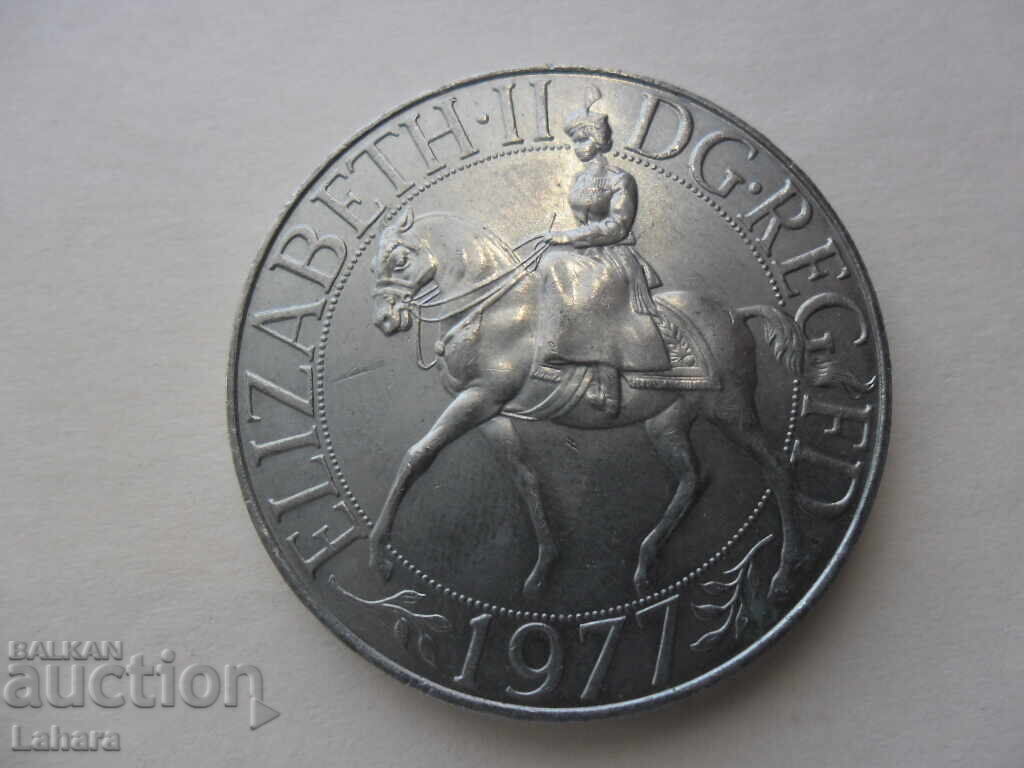 25 πένες 1977 g. Ηνωμένο Βασίλειο