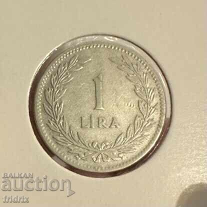 Turkey 1 lira silver / Turkey 1 lira 1948