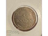 Turkey 100,000 lira 1999