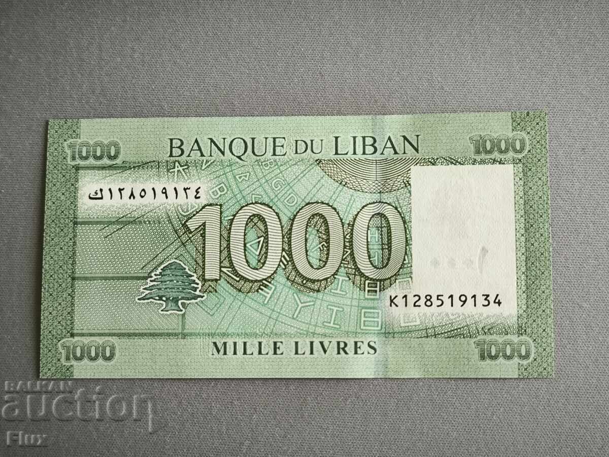 Банкнота - Ливан - 1000 ливри UNC | 2016г. Банкнота - Ливан - 1000 ливри UNC | 2016г.