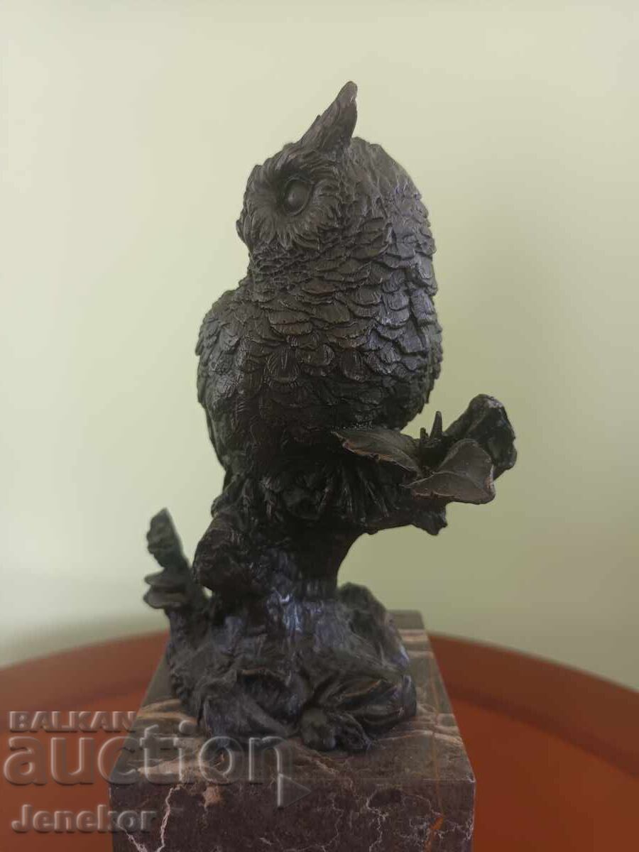 Δημοπρασία Χάλκινο άγαλμα κουκουβάγιας