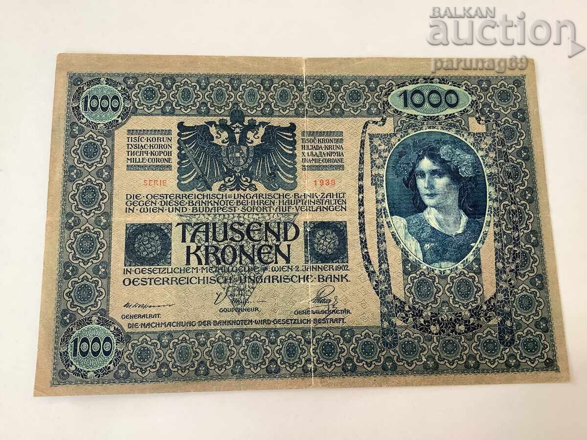 Αυστρία 1000 κορώνες 1902