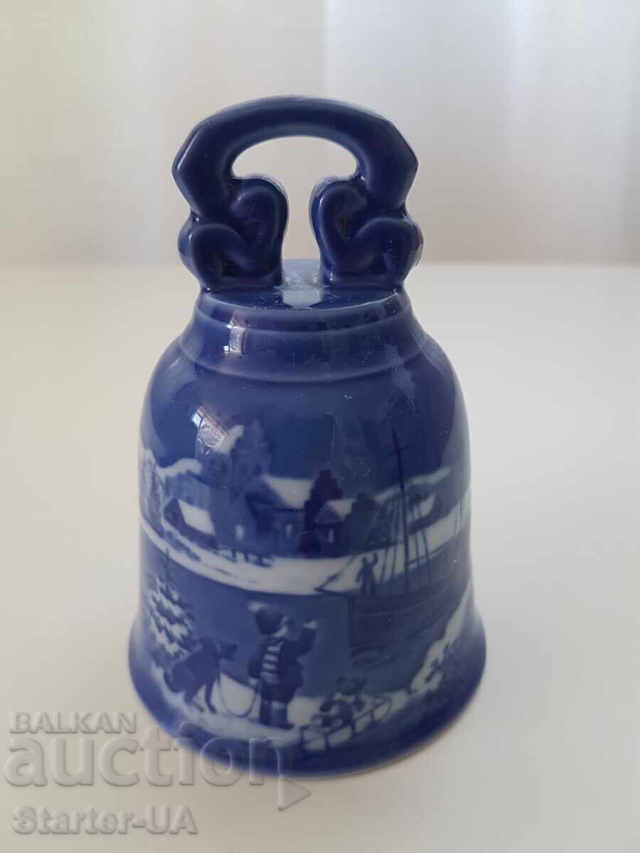Clopoțel de porțelan Royal Copenhagen 1998