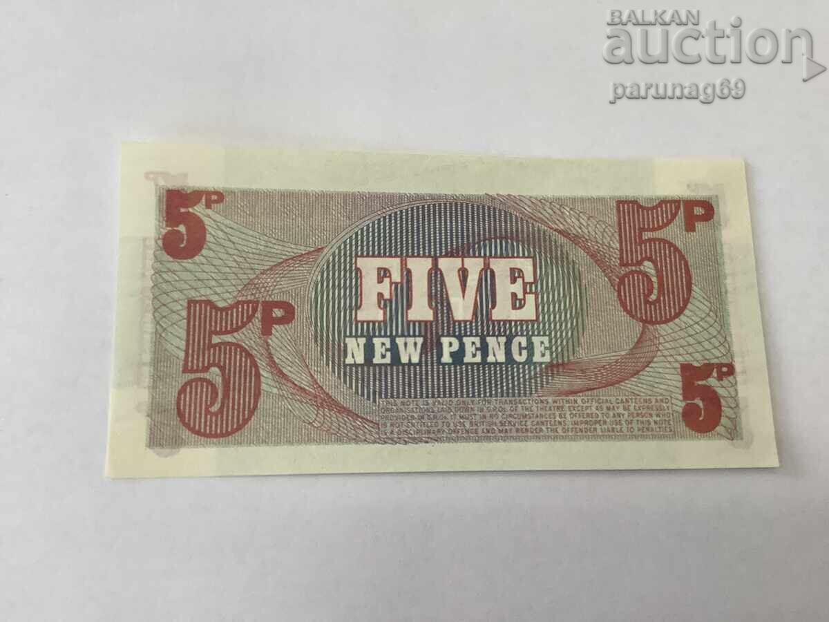 United Kingdom 5 Pence 1972 for the Army UNC with price 1.20 BGN | € 0.61 United Kingdom 5 Pence 1972 for the Army UNC with price 1.20 BGN | € 0.61