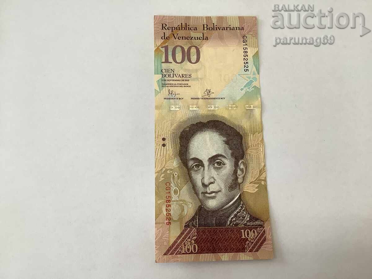 Venezuela 100 Bolivares 2015 Year UNC Venezuela 100 Bolivares 2015 Year UNC