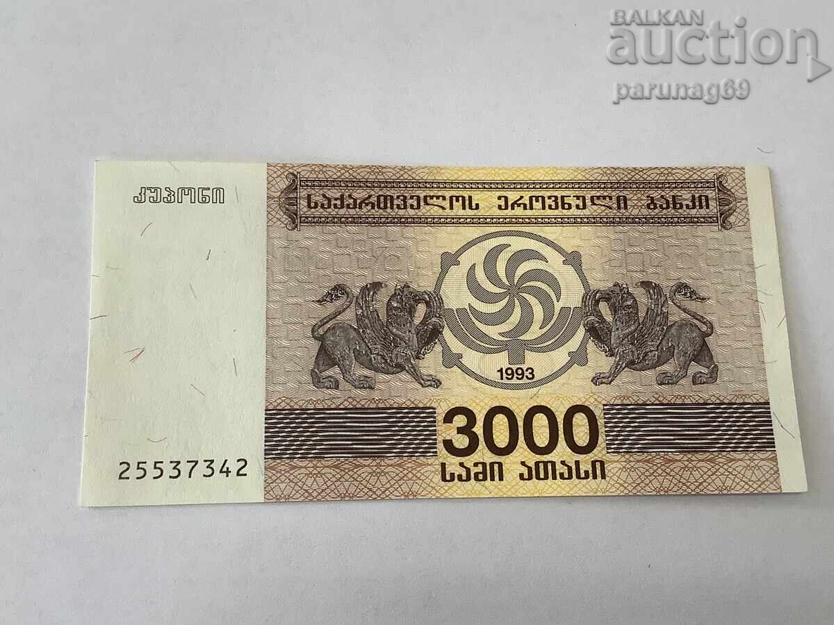 Georgia 3000 Lari 1993 Year UNC Georgia 3000 Lari 1993 Year UNC