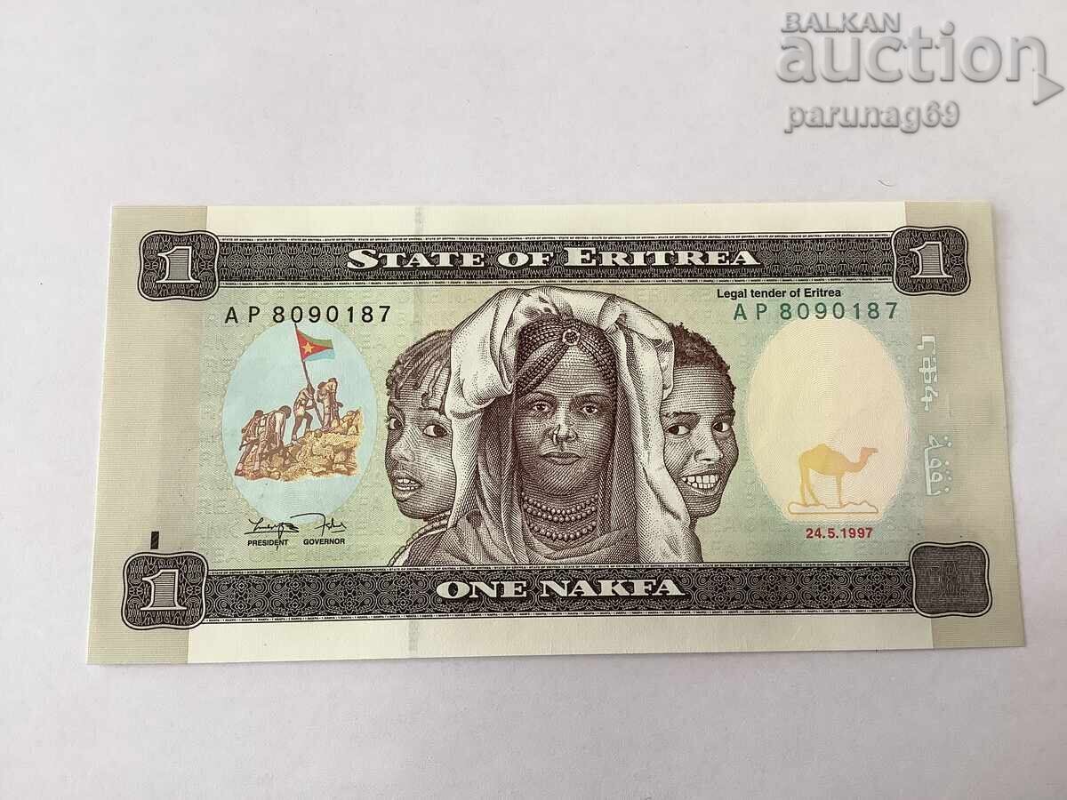 Eritrea 1 Nakfa 1997 Year UNC