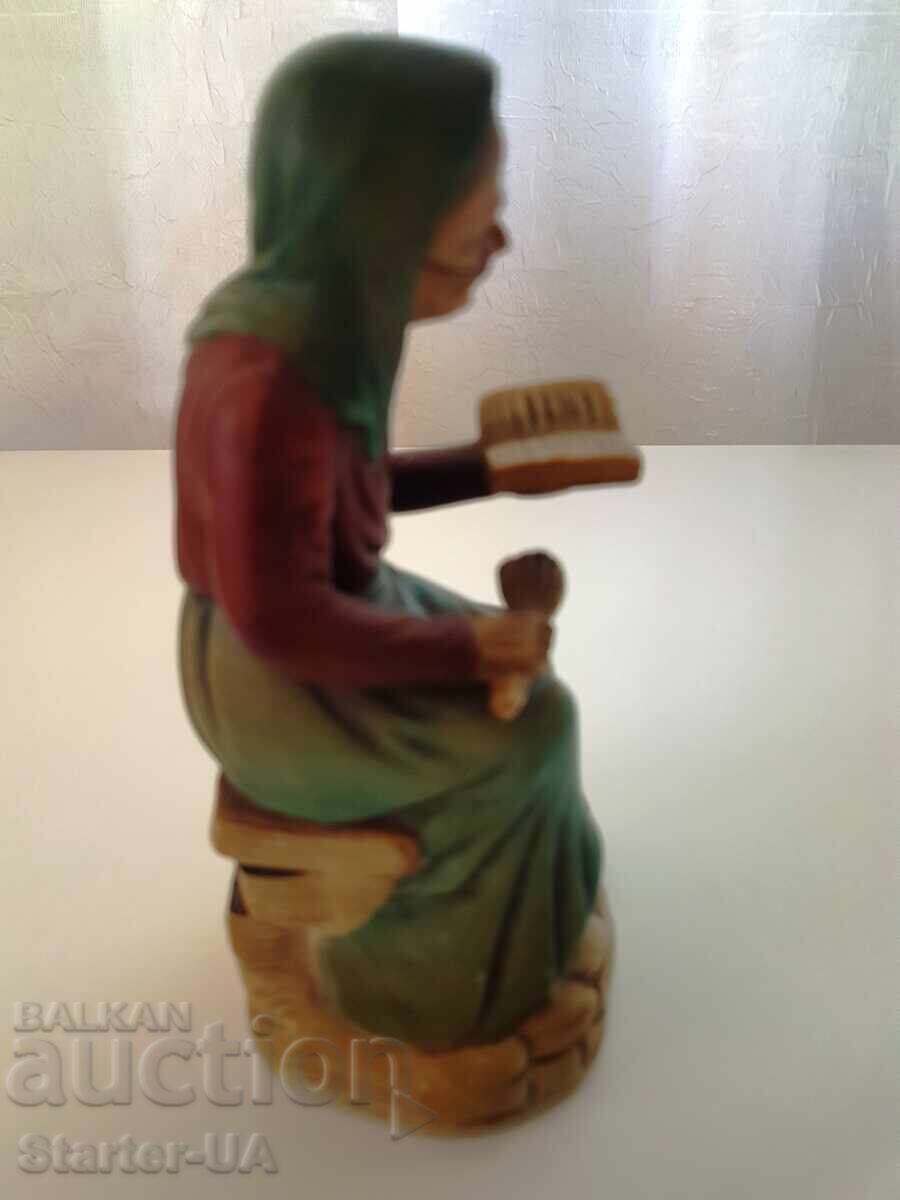 Delivery of Porcelain figurine "Grandma". Biscuit