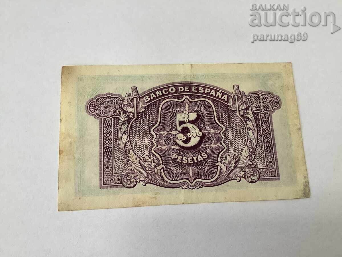 Spania 5 pesetas 1935 cu preț 7.50 BGN | € 3.83 Spania 5 pesetas 1935 cu preț 7.50 BGN | € 3.83