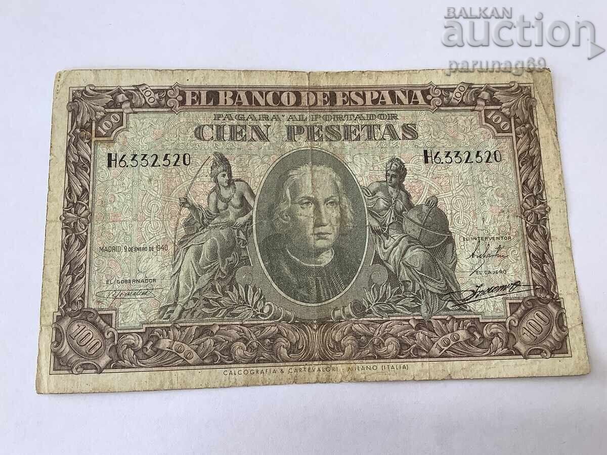 Ισπανία 100 πεσέτες 1940