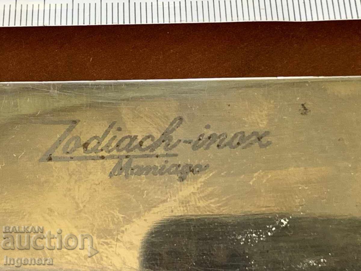 LARGE BUTCHER KITCHEN KNIFE MARKED with price 26.00 BGN | € 13.29 LARGE BUTCHER KITCHEN KNIFE MARKED with price 26.00 BGN | € 13.29