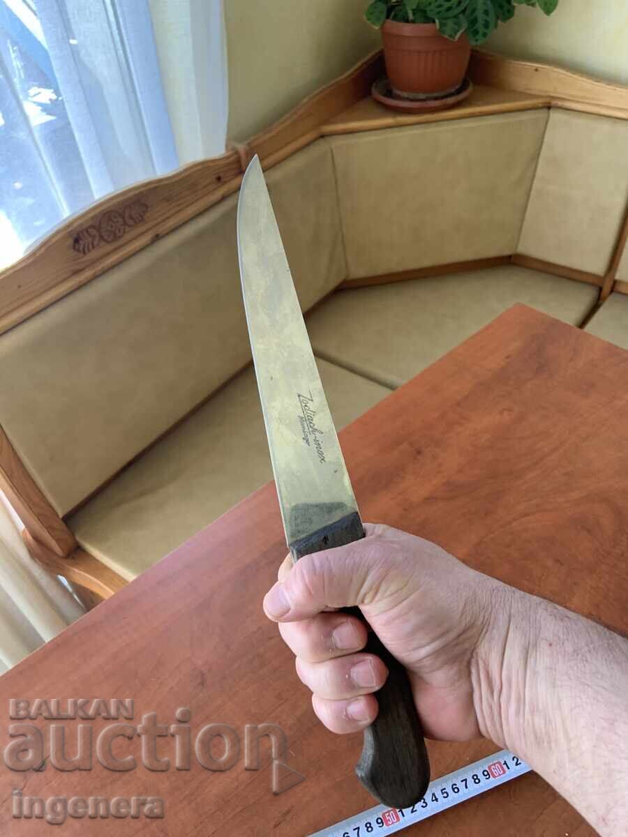 Delivery of LARGE BUTCHER KITCHEN KNIFE MARKED Delivery of LARGE BUTCHER KITCHEN KNIFE MARKED