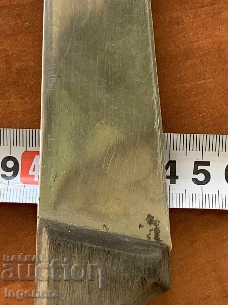 LARGE BUTCHER KITCHEN KNIFE MARKED - 6 LARGE BUTCHER KITCHEN KNIFE MARKED - 6