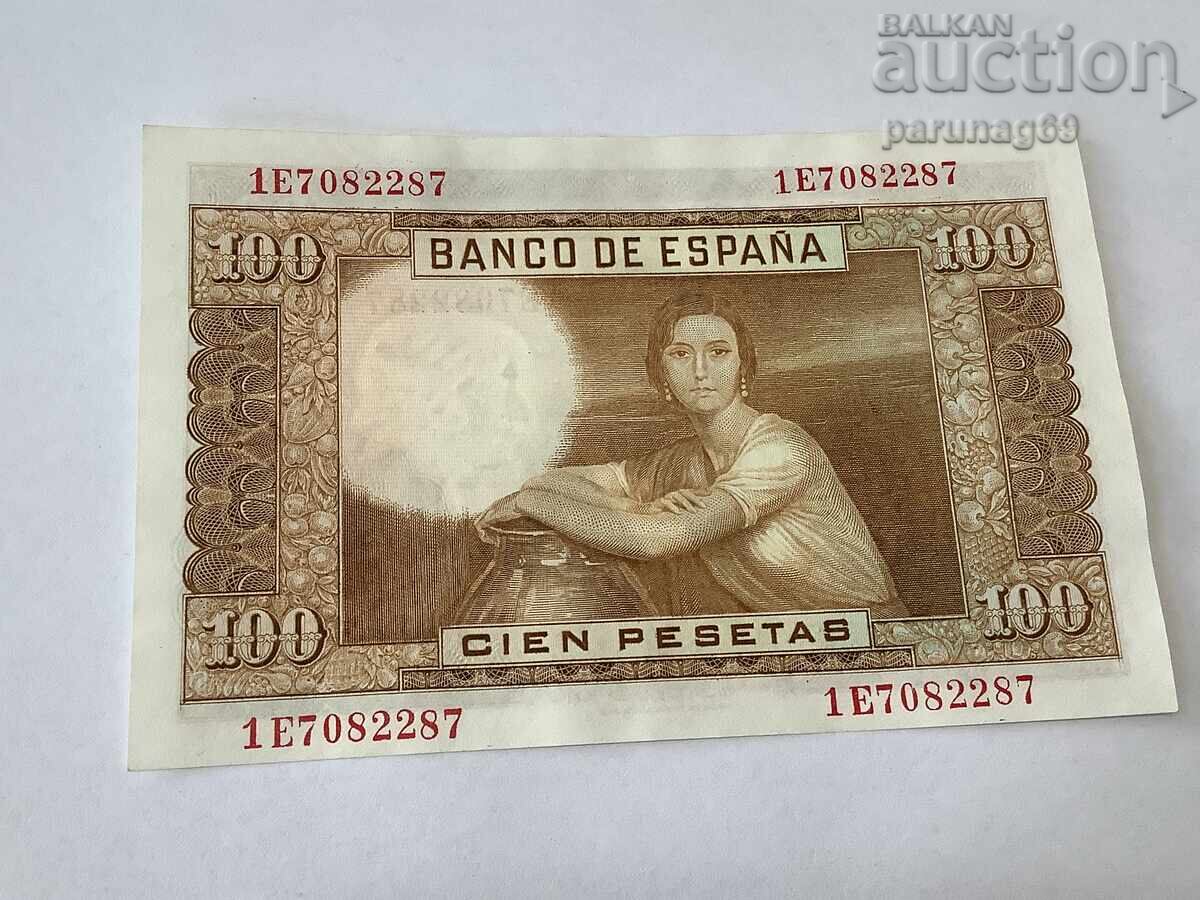 Spain 100 Pesetas 1953 UNC with price 20.00 BGN | € 10.23