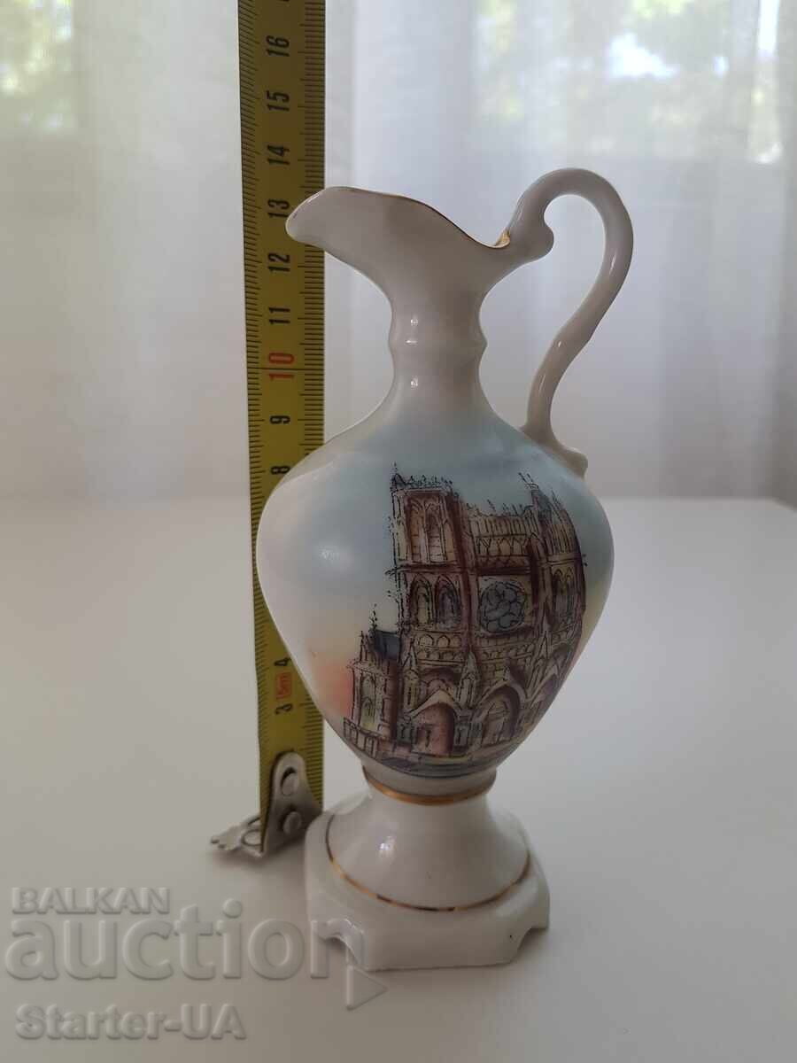 Όμορφη πορσελάνινη κανάτα με σήμανση. Limoges. Γαλλία - 7 Όμορφη πορσελάνινη κανάτα με σήμανση. Limoges. Γαλλία - 7