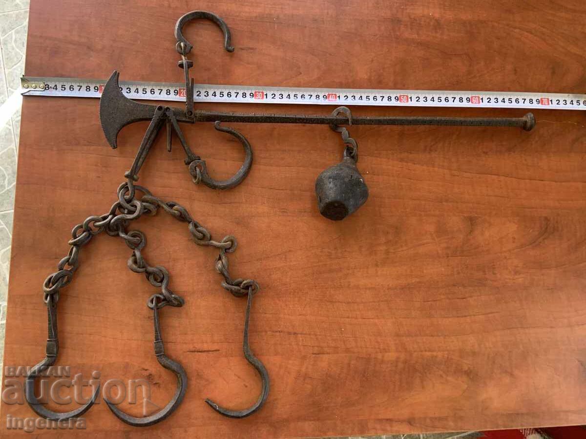 Old Ottoman Scale with Topuz Ornament