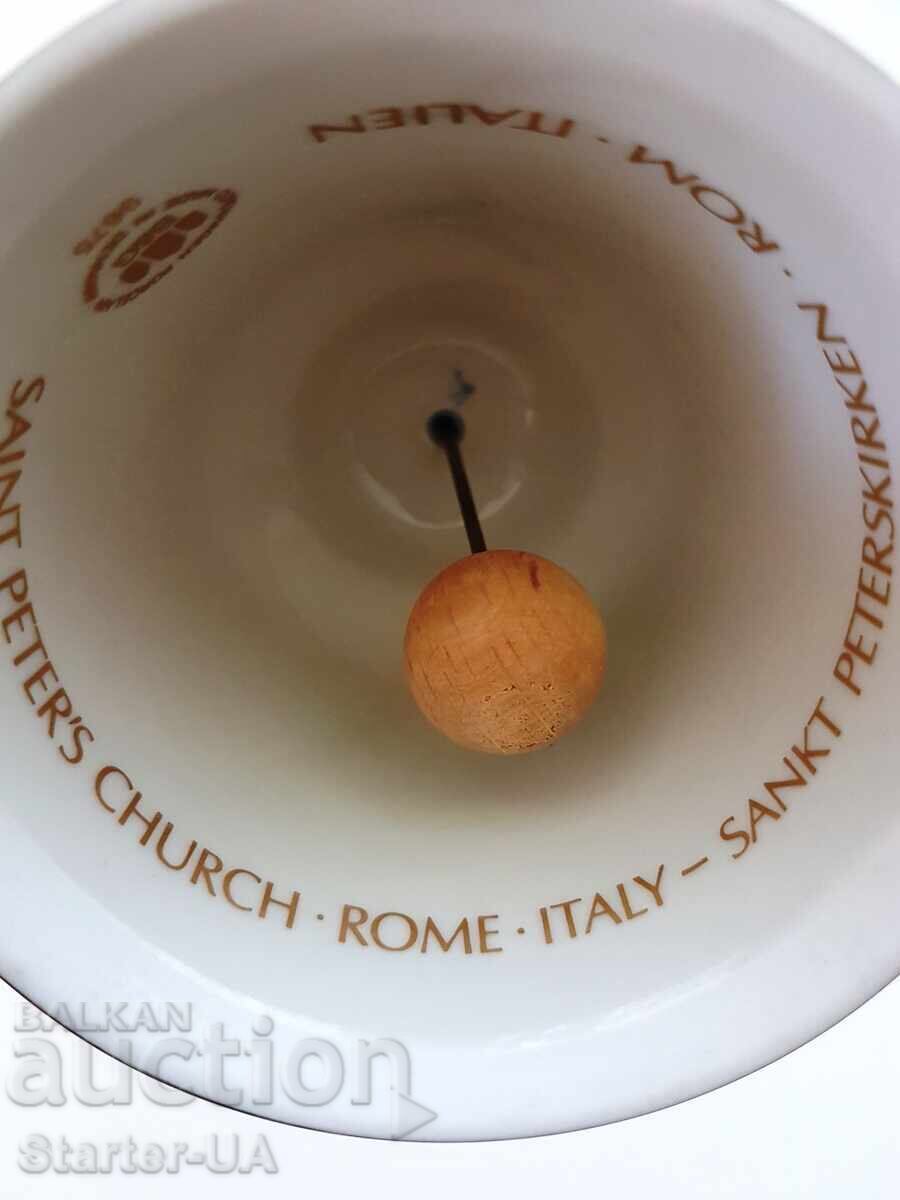 Όμορφο σετ πορσελάνινων καμπανών. Με σήμανση. Δανία - 5