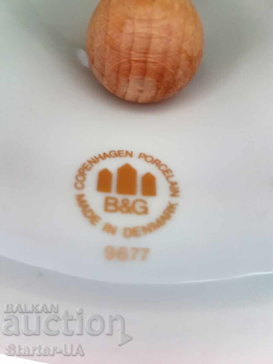 Όμορφο σετ πορσελάνινων καμπανών. Με σήμανση. Δανία - 7