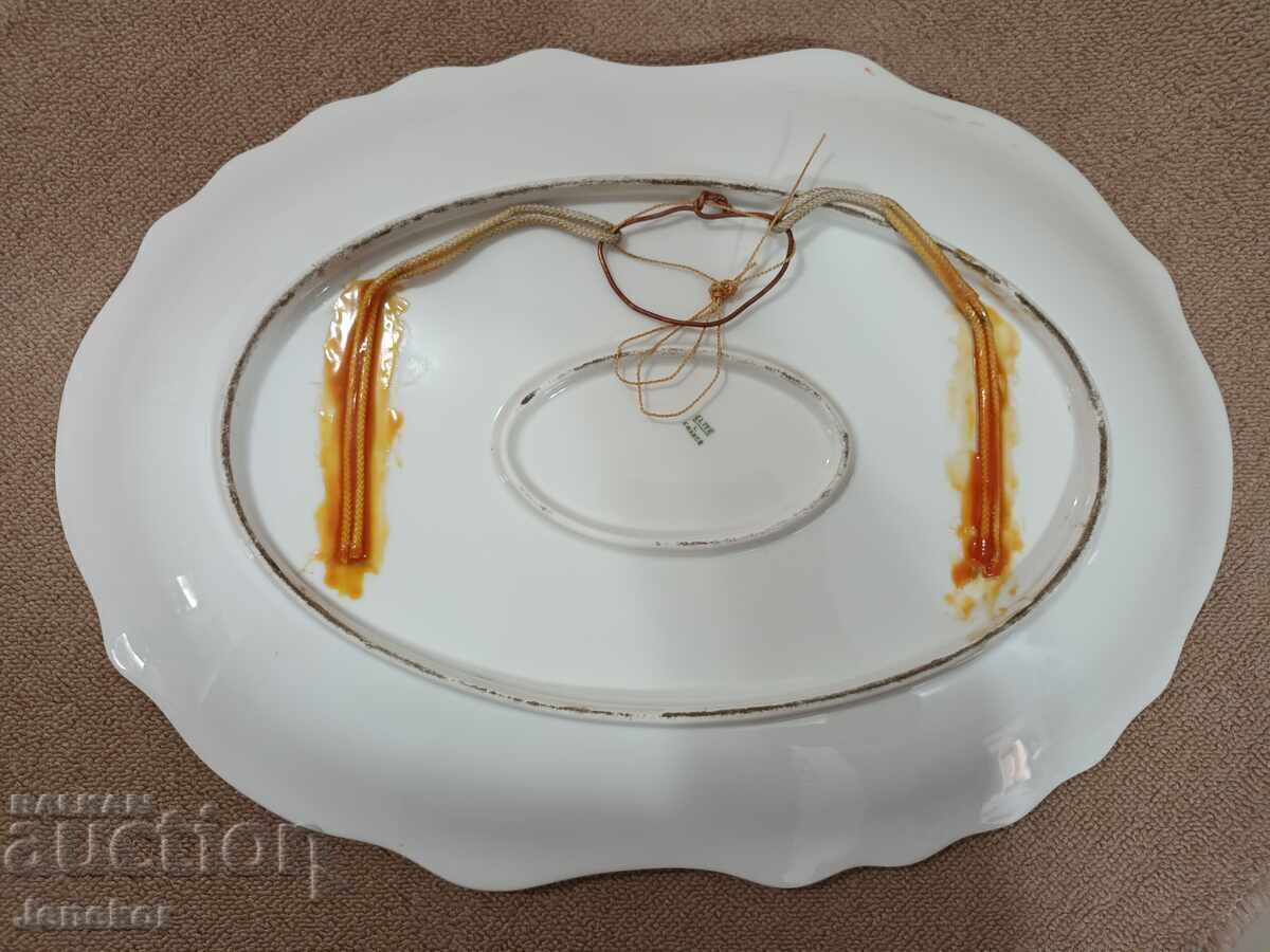 Auction  Vintage large Limoges platter