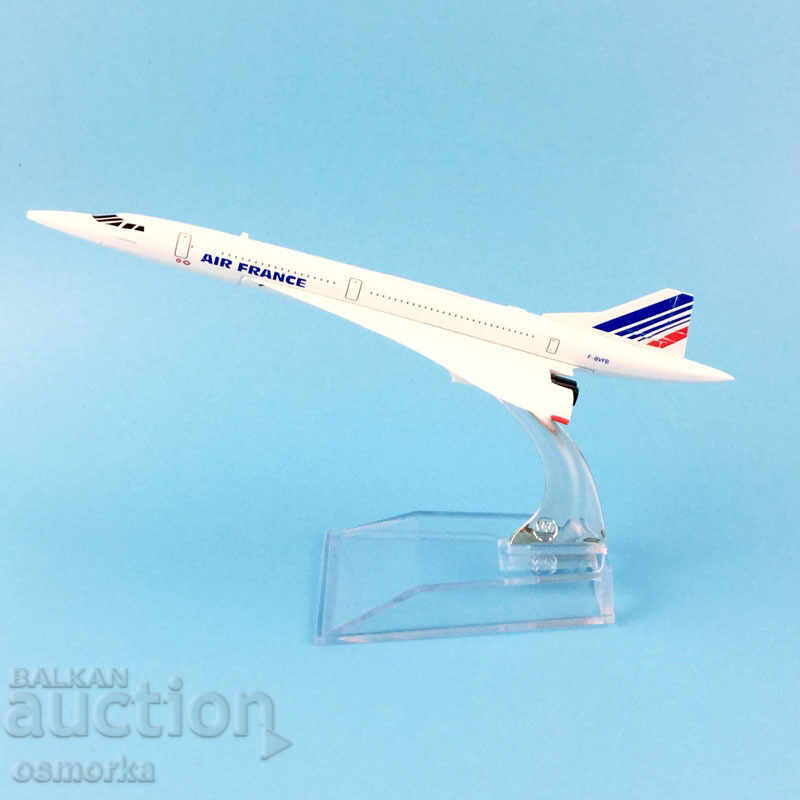 Κονκόρντ αεροπλάνο μοντέλο μακέτα μεταλλικό Air France πτήση ουρανός Κονκόρντ αεροπλάνο μοντέλο μακέτα μεταλλικό Air France πτήση ουρανός