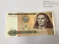 Peru 500 Inti 1987 UNC