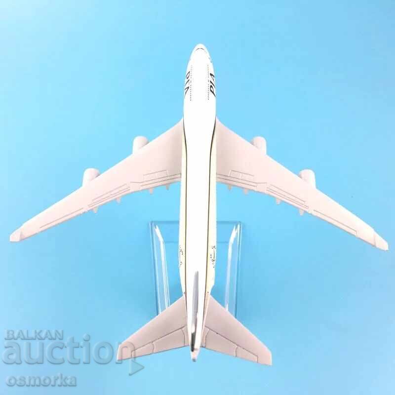Livrarea Model de avion Boeing 747 machetă PIA Pakistan International A Livrarea Model de avion Boeing 747 machetă PIA Pakistan International A